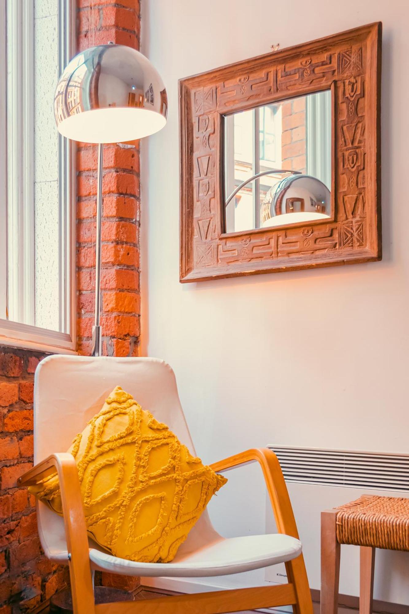 Chic Georgian Flat In Central Manchester Exterior foto